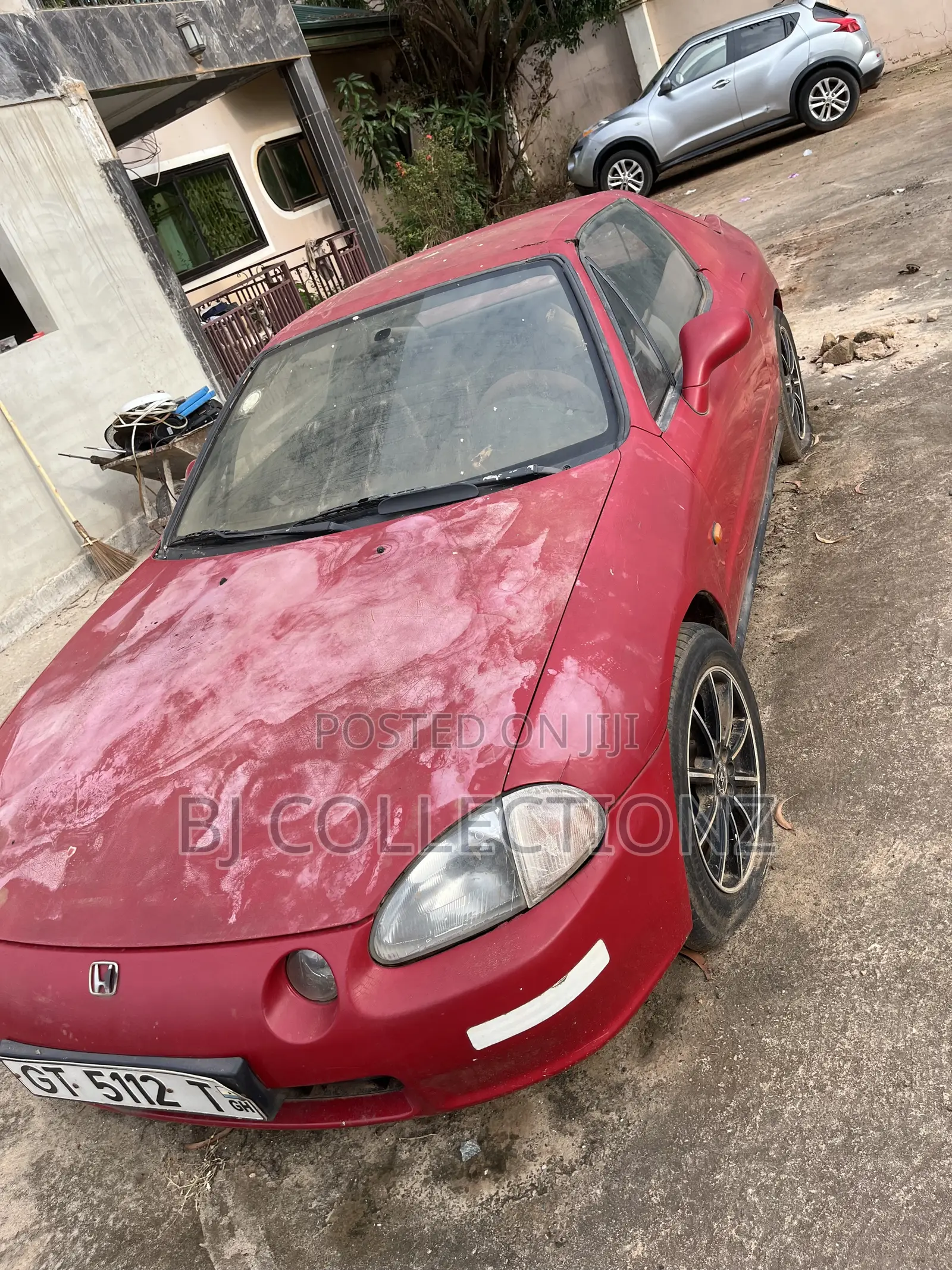 Honda CR-X 1997 Red