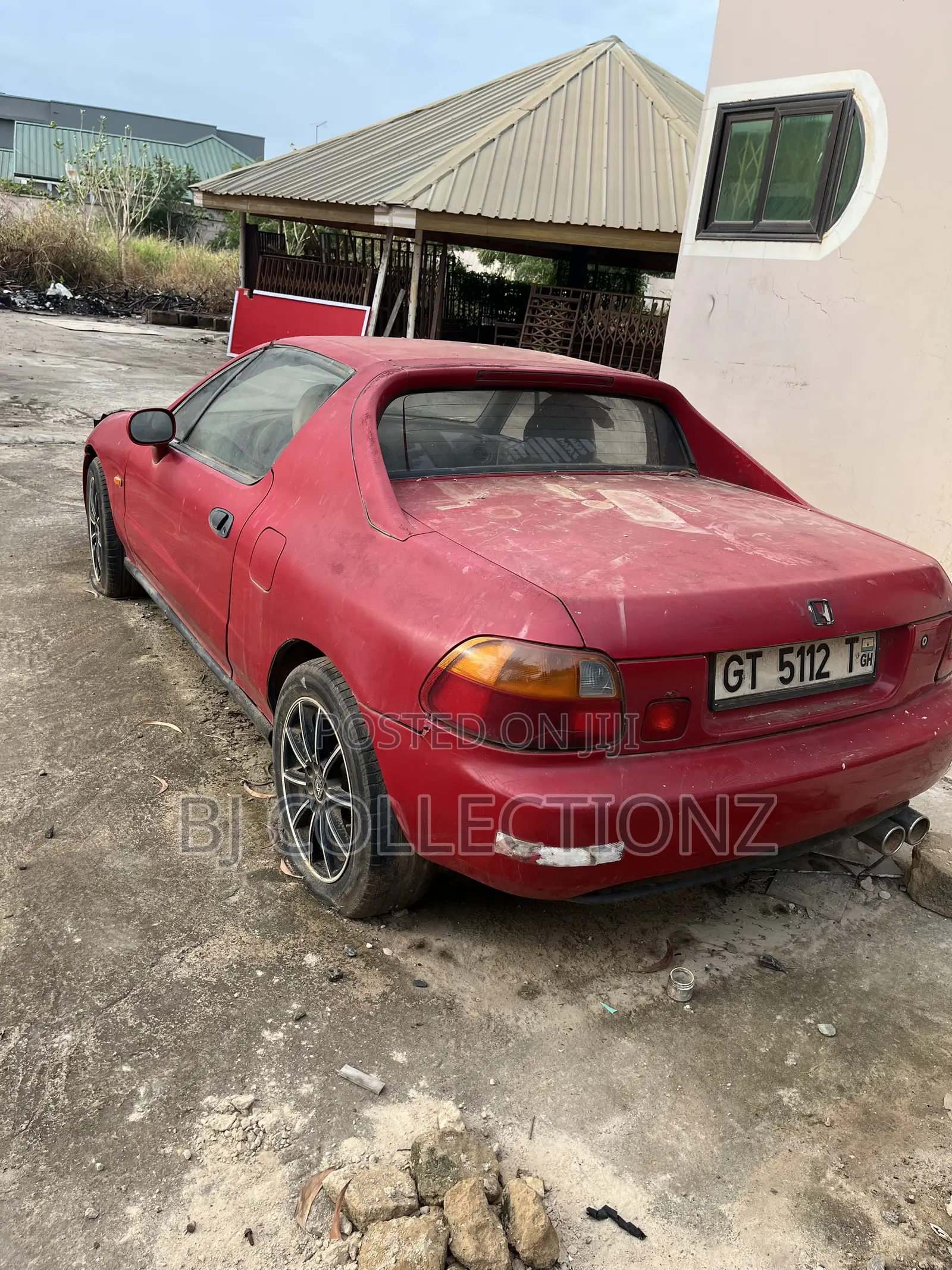 Honda CR-X 1997 Red