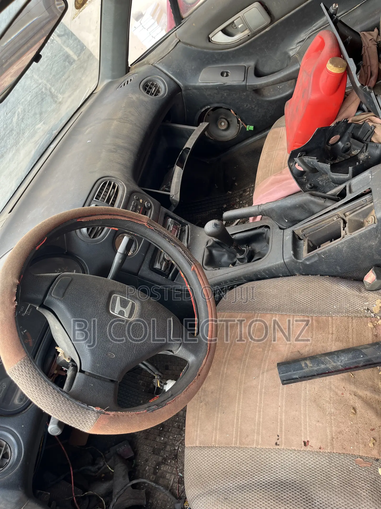 Honda CR-X 1997 Red