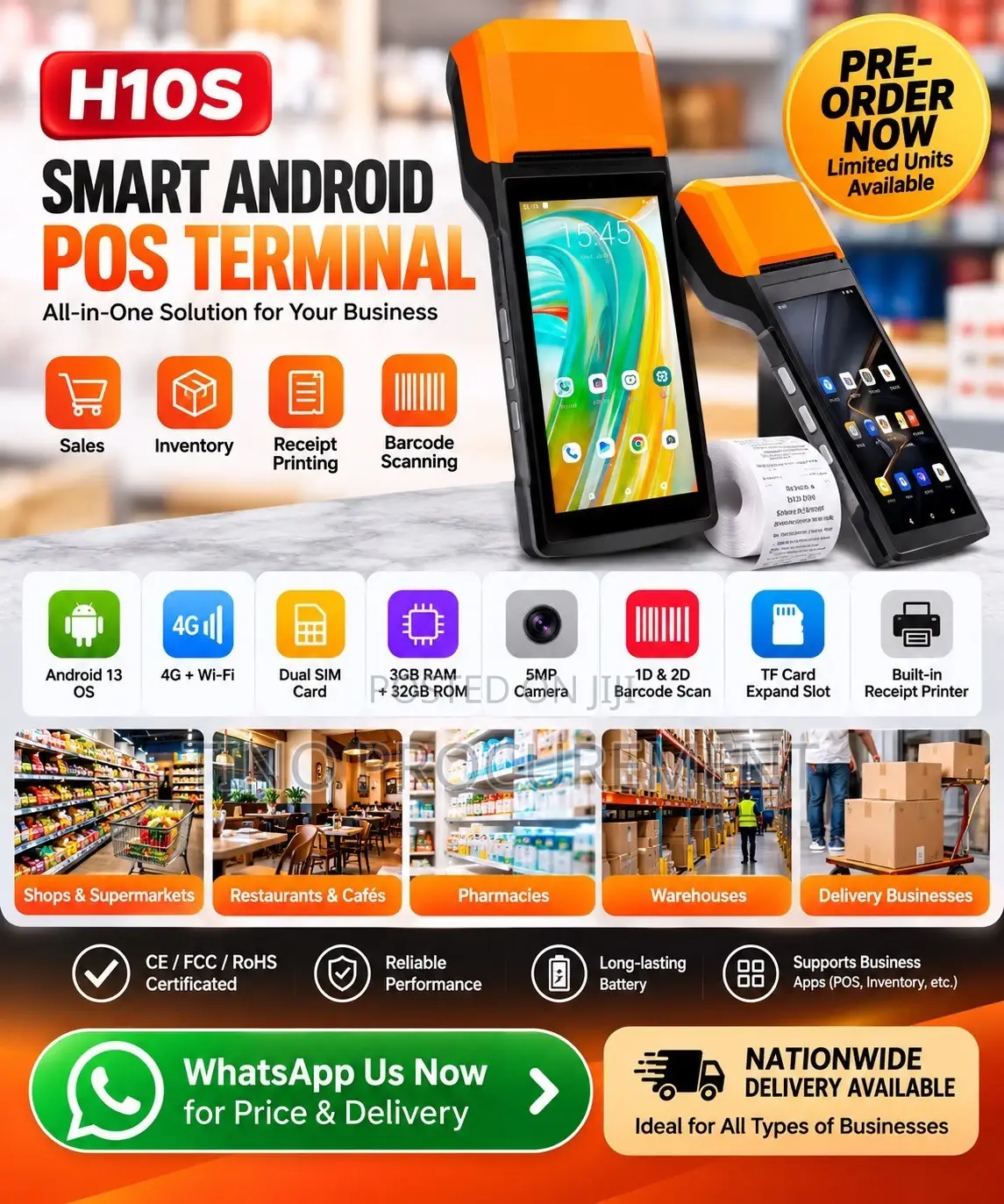 Handheld POS Terminal
