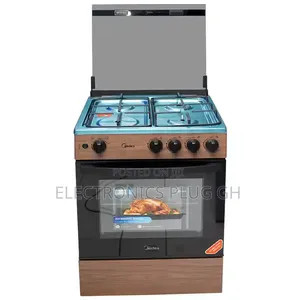 Midea 60×60 Auto Ignition Gas Cooker Oven and Grill