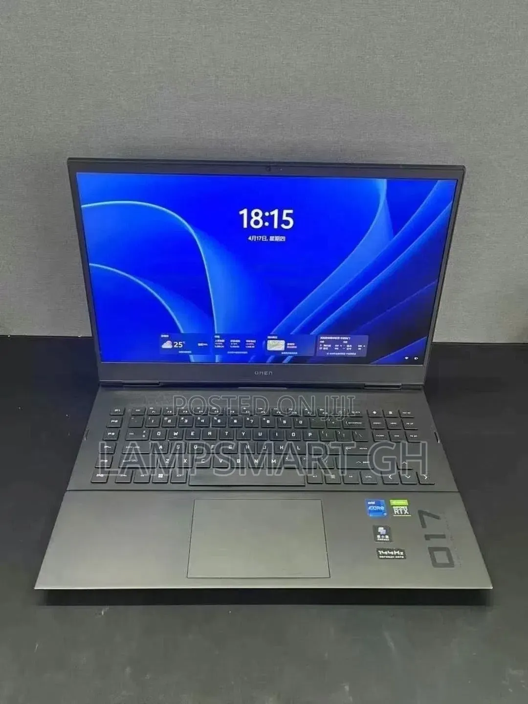 Laptop HP Omen 17 8GB Intel Core i7 SSD 512GB