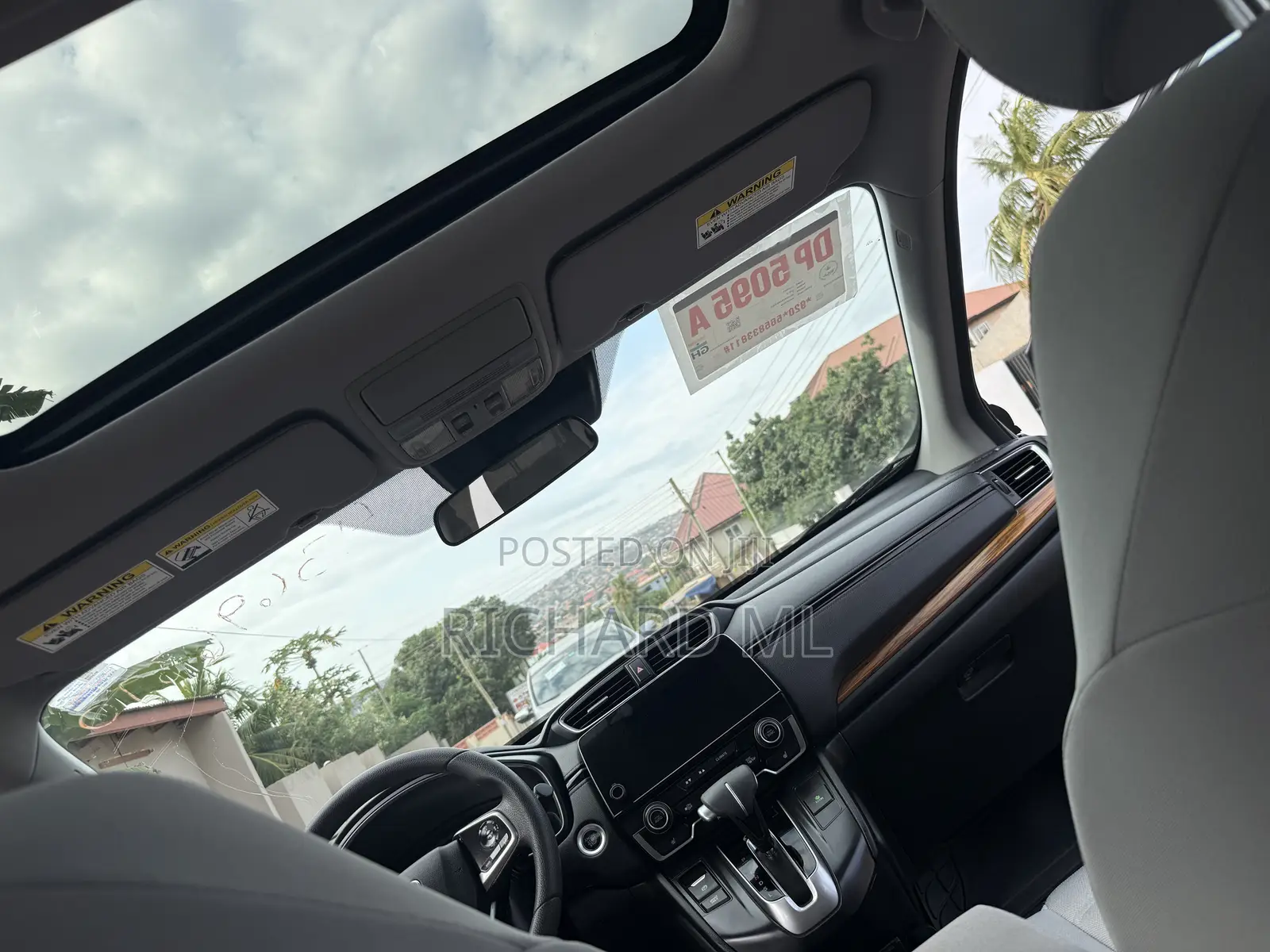 Honda CR-V EX AWD 2019 Silver