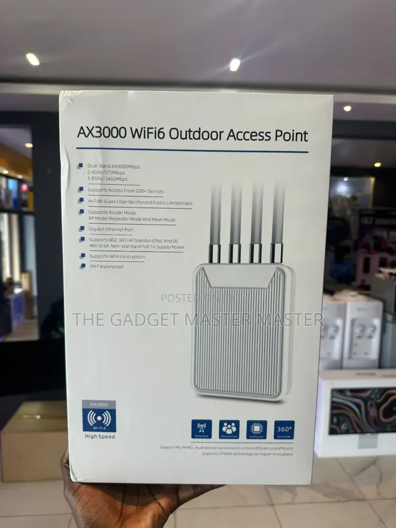 Ax3000 Wifi6 Outdoor Access Point