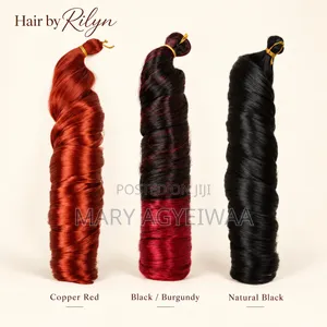 14 Inches French Curl Braiding Extensions – 3 Colours