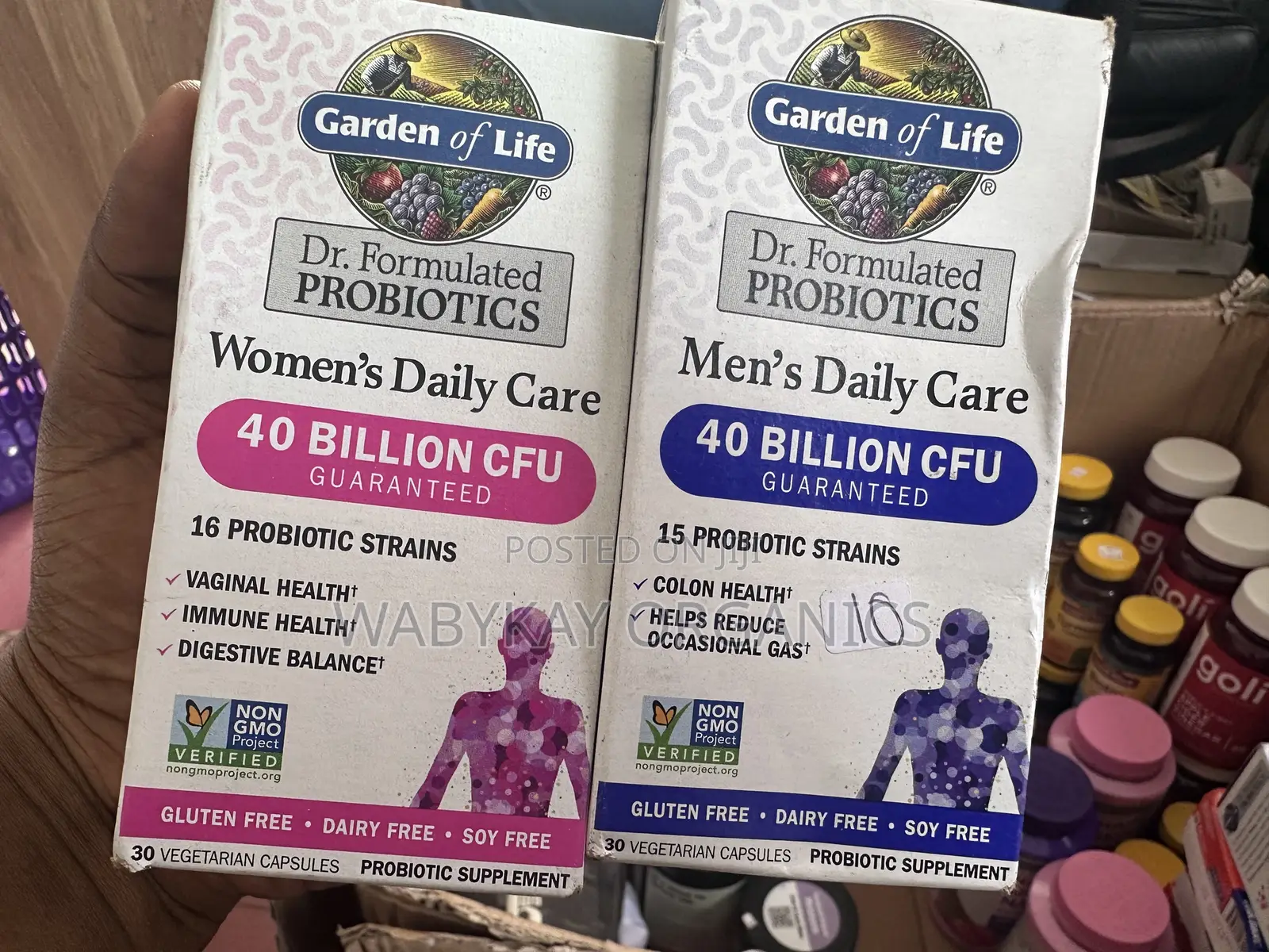 Garden of Life Woman Probiotics and Men