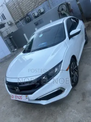 Honda Civic LX Sedan 2019 White
