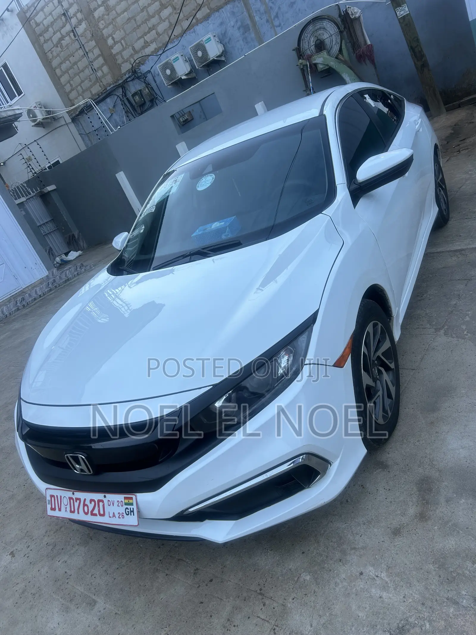 Honda Civic LX Sedan 2019 White