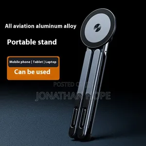Laptop Stand + Phoneholder 2 in 1 Aluminum Adjustable