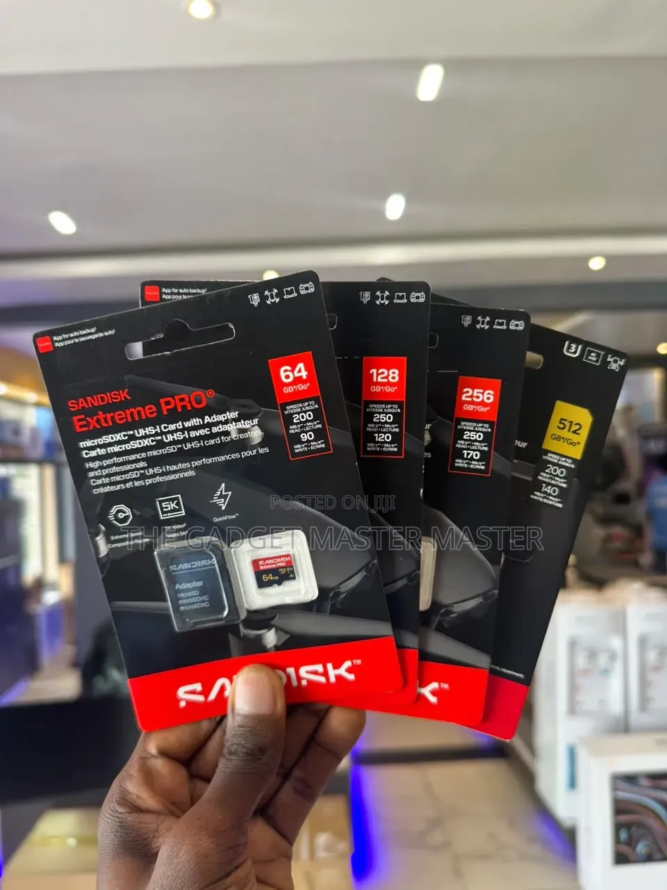 Sandisk Extreme Pro MicroSDXC UHS-I Card With Adapter