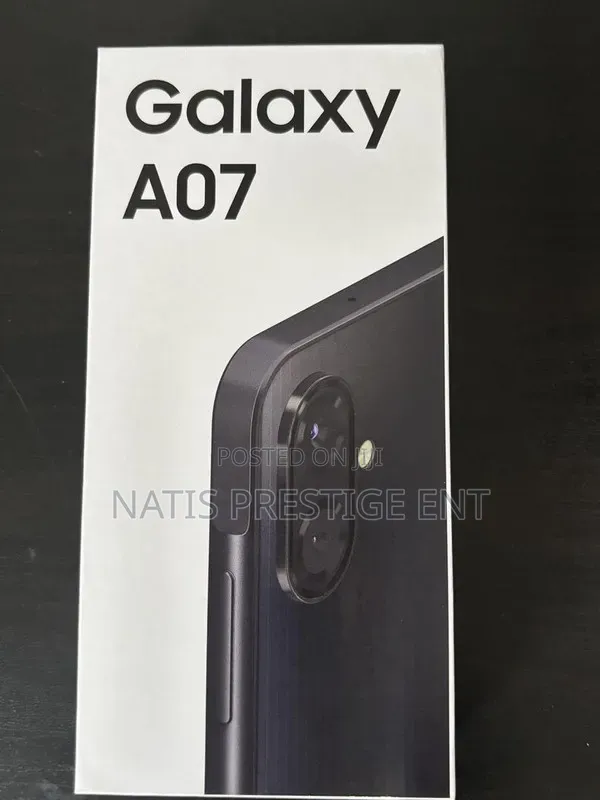 New Samsung Galaxy A07 128 GB Black