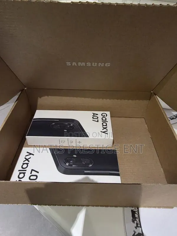 New Samsung Galaxy A07 128 GB Black