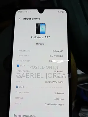Samsung Galaxy A17 128 GB Black