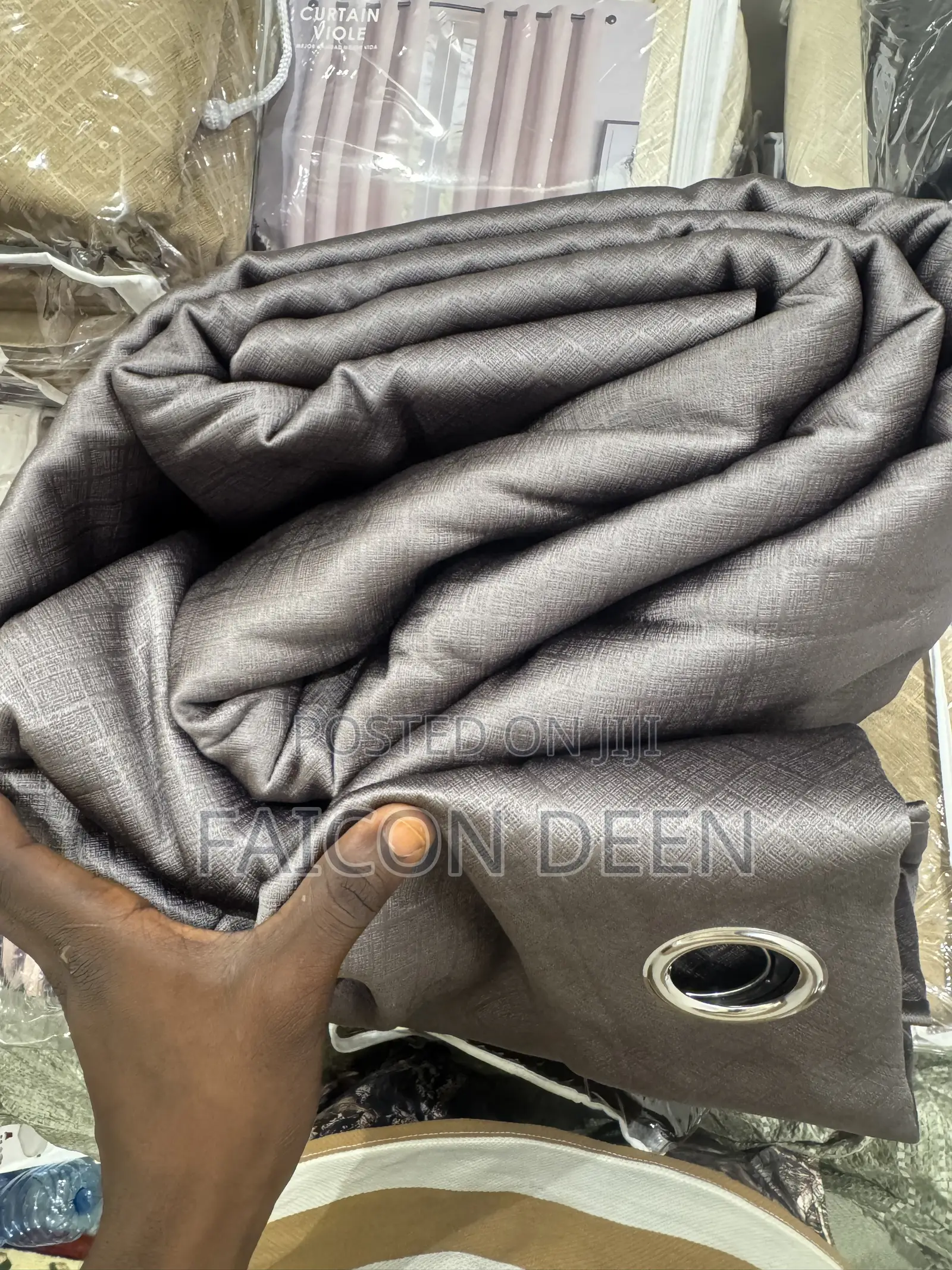 Premium Privacy Drapes ;Thick Heavy Black Out Curtains for Hotels Etc
