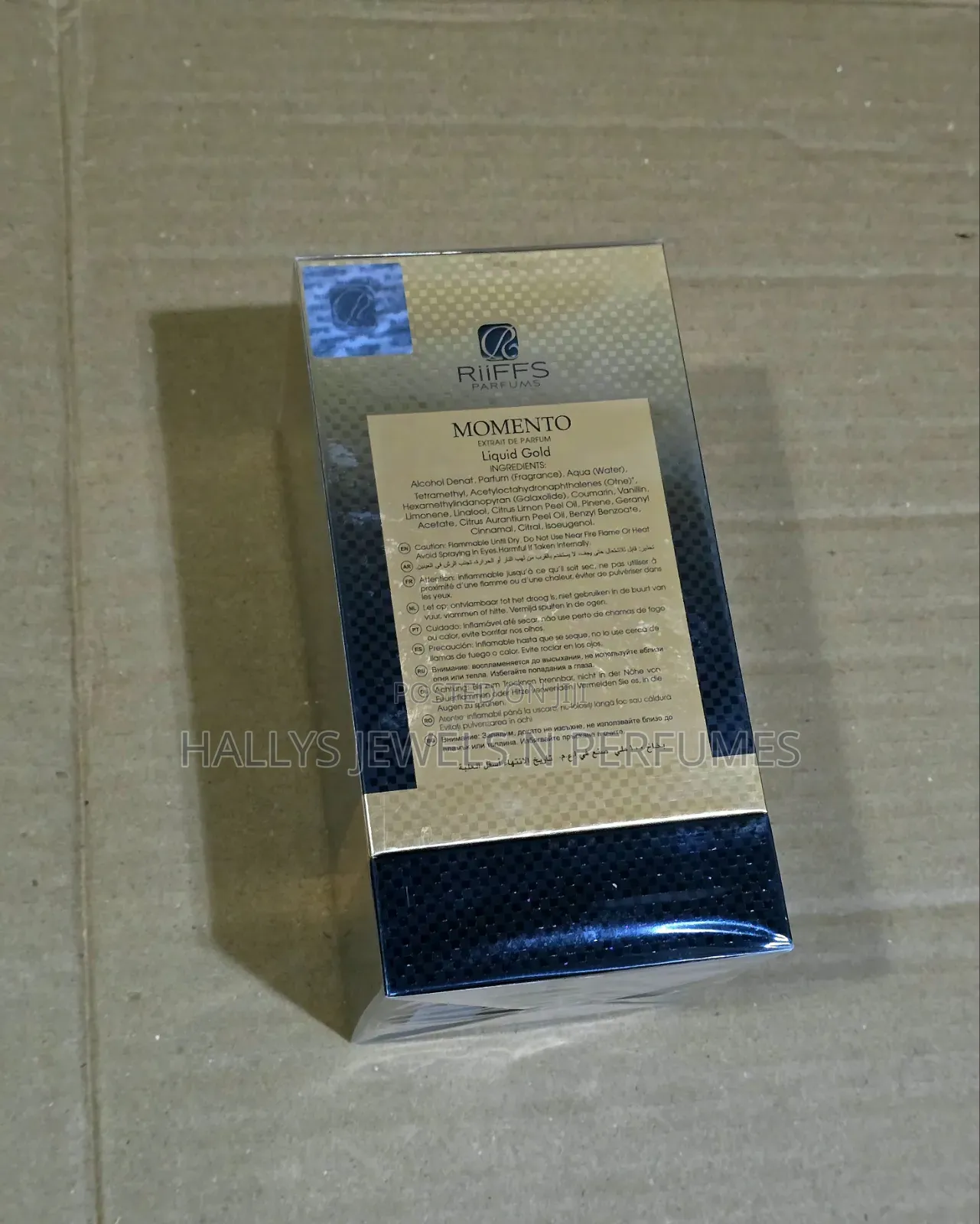 Riiffs Momento Liquid Gold Extrait De Parfum