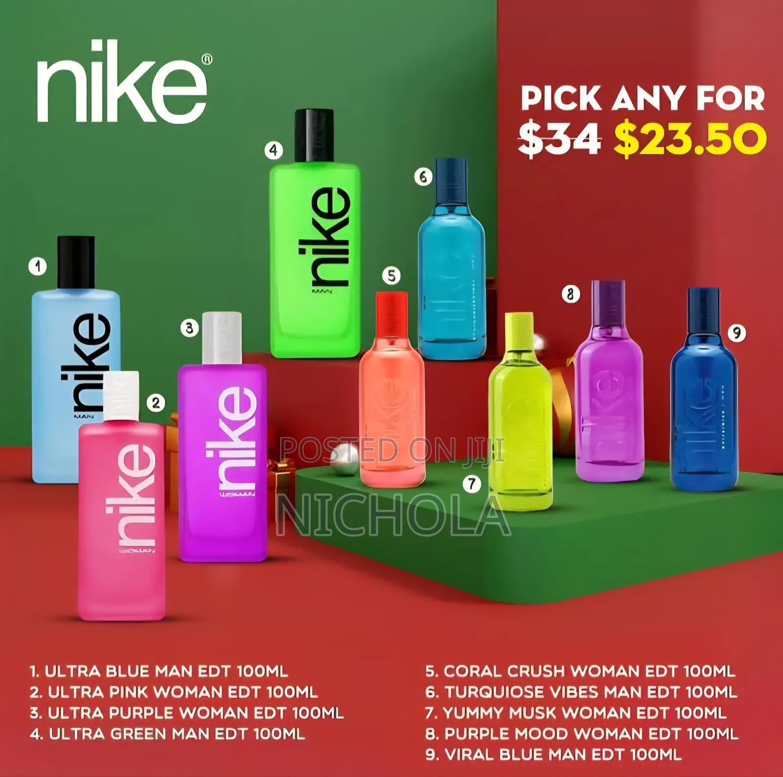 Nike Niche/Designer Perfume