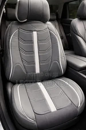 Quality Leather Grey Seat Cover