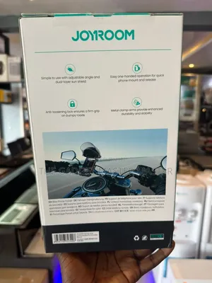 Joyroom Helmet-Style Sunshade Bike Phone Holder