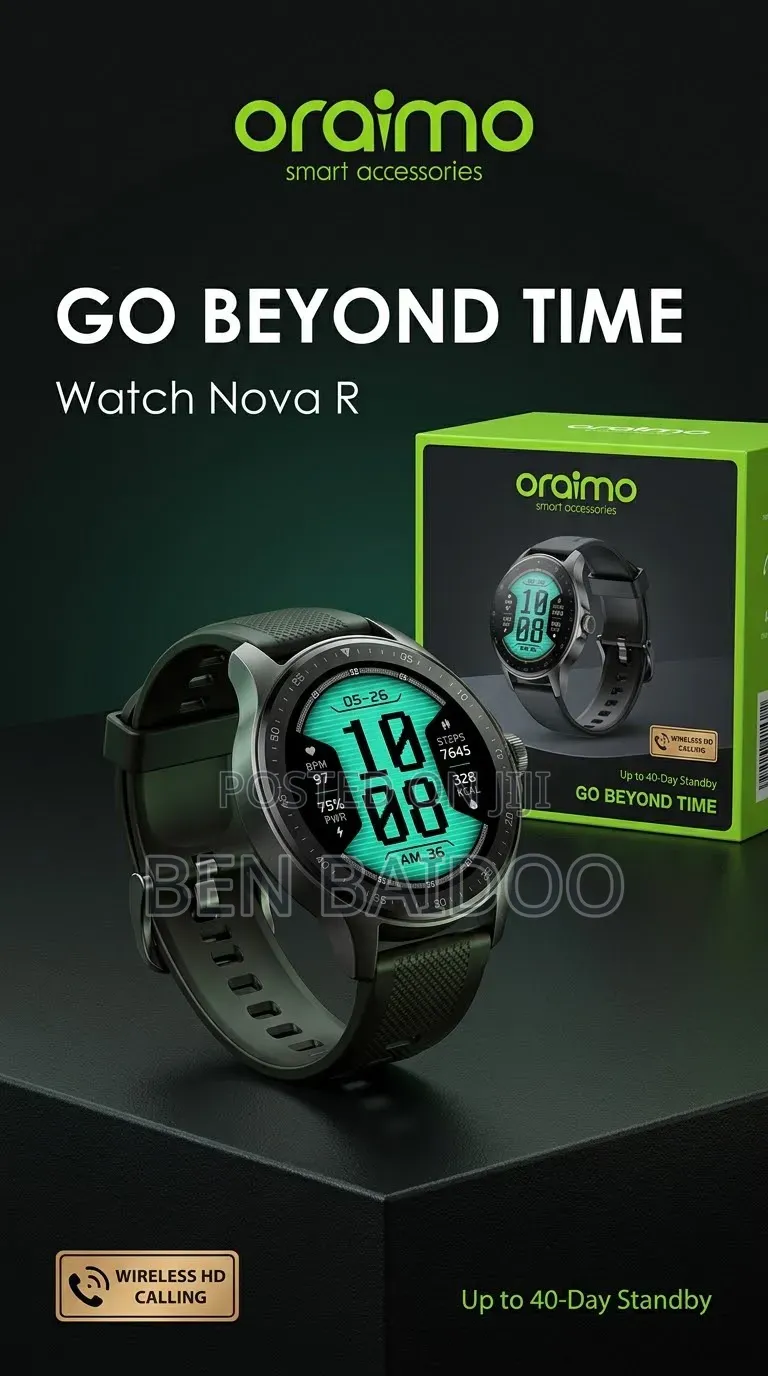 Oraimo Watch Nova R (Panda Glass)