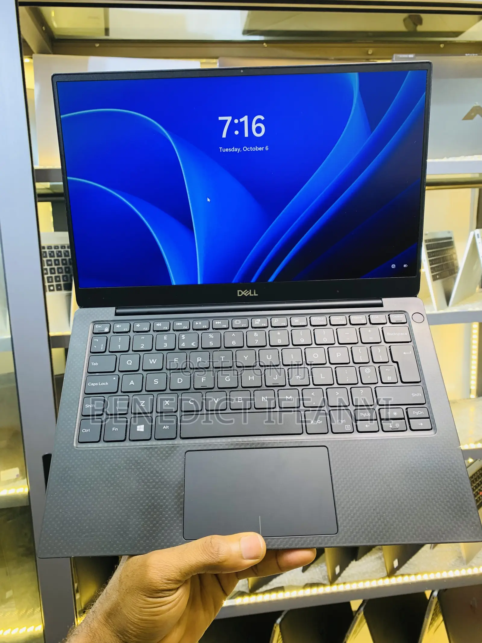 Laptop Dell XPS 13 9380 16GB Intel Core i7 SSD 256GB