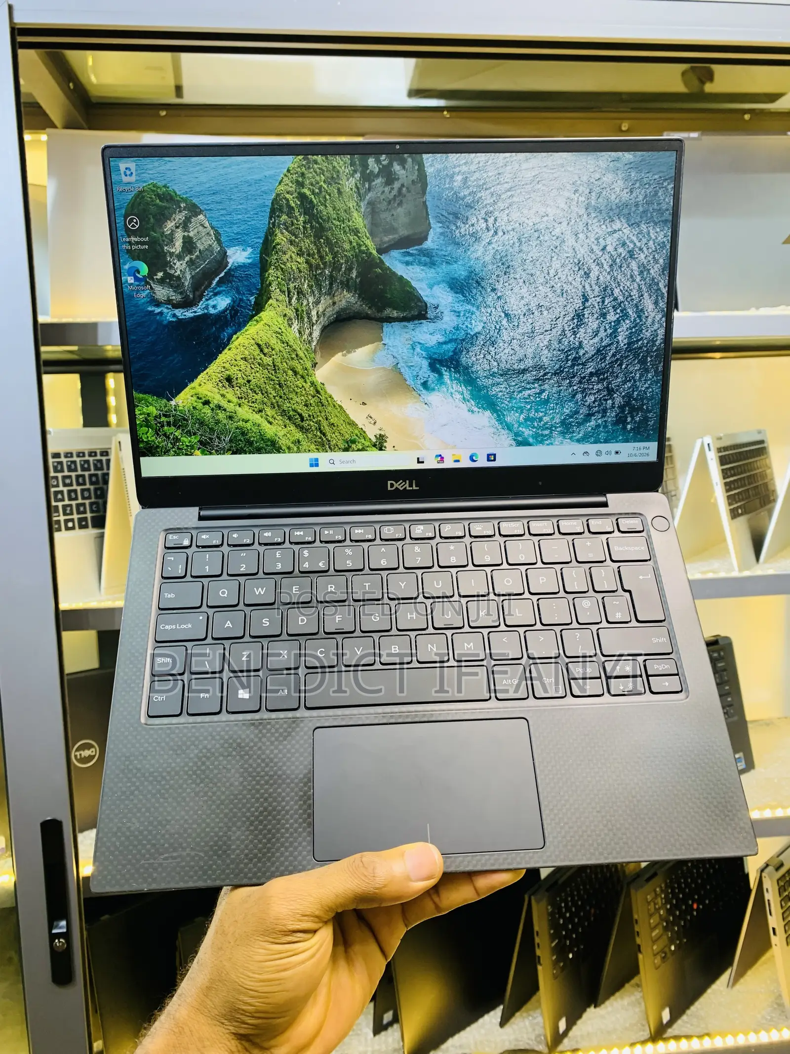Laptop Dell XPS 13 9380 16GB Intel Core i7 SSD 256GB