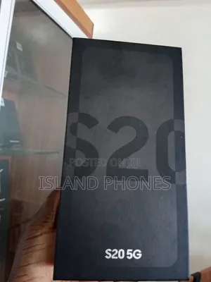 New Samsung Galaxy S20 128 GB Black