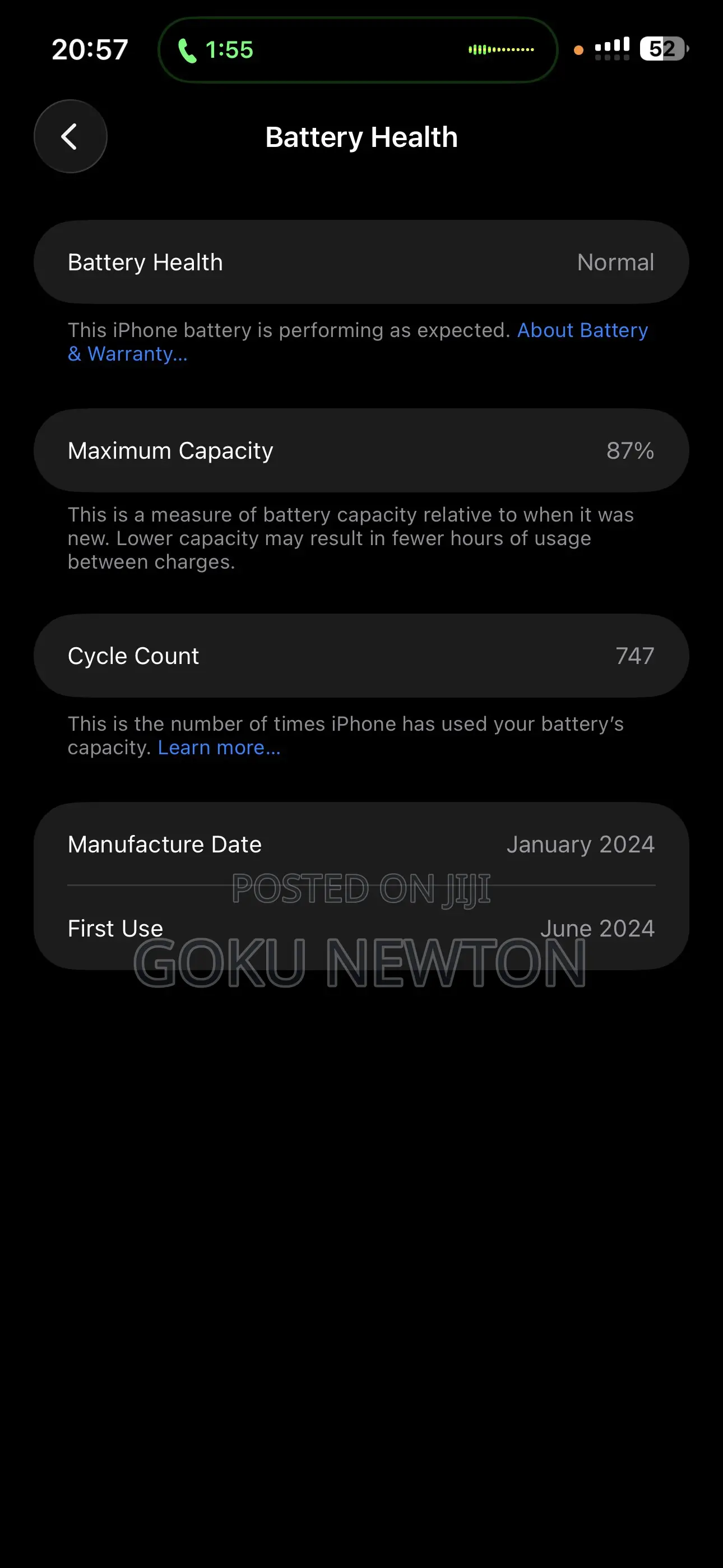 Apple iPhone 15 Plus 128 GB Blue