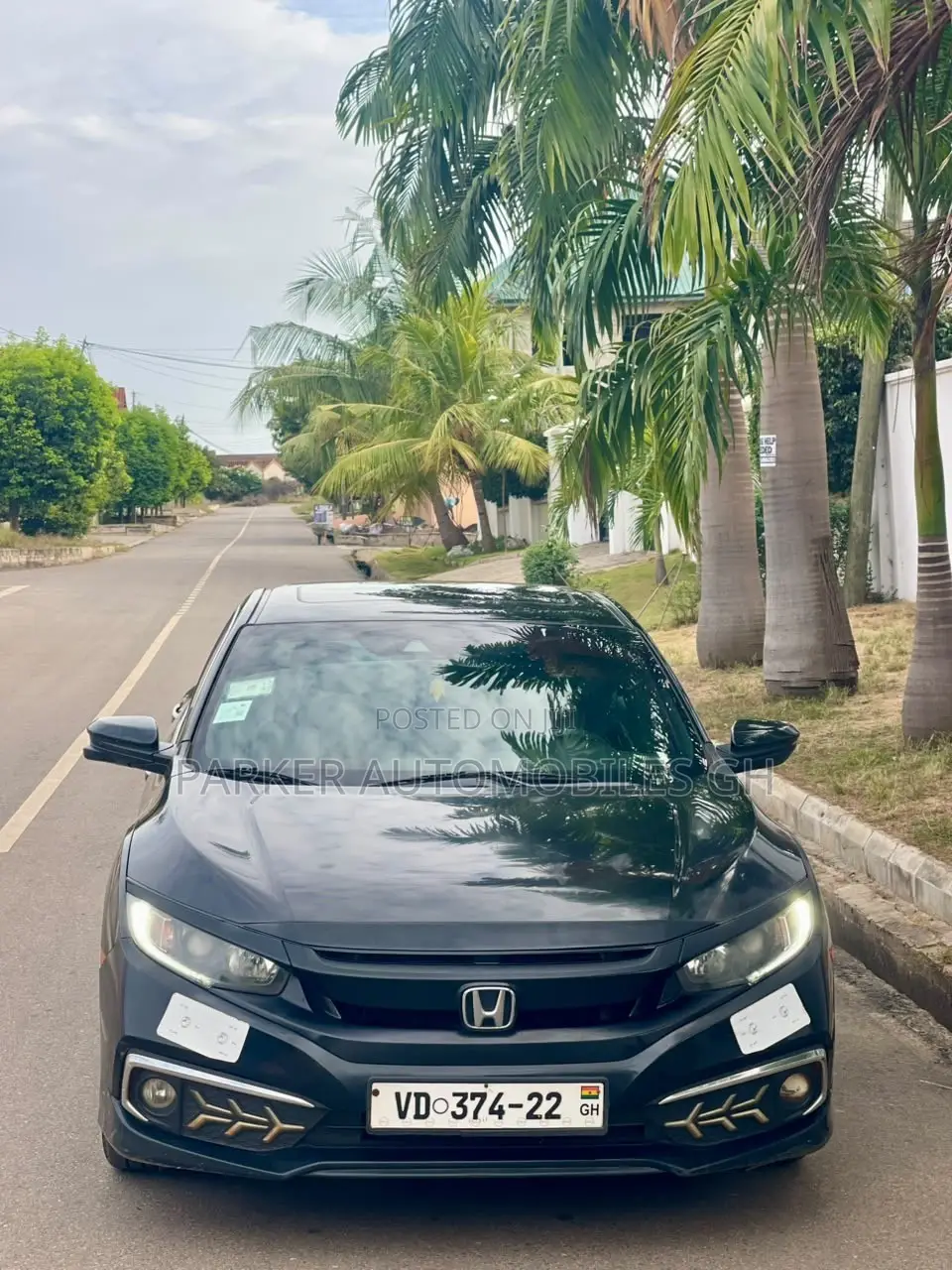 Honda Civic Sport Sedan 2020 Black