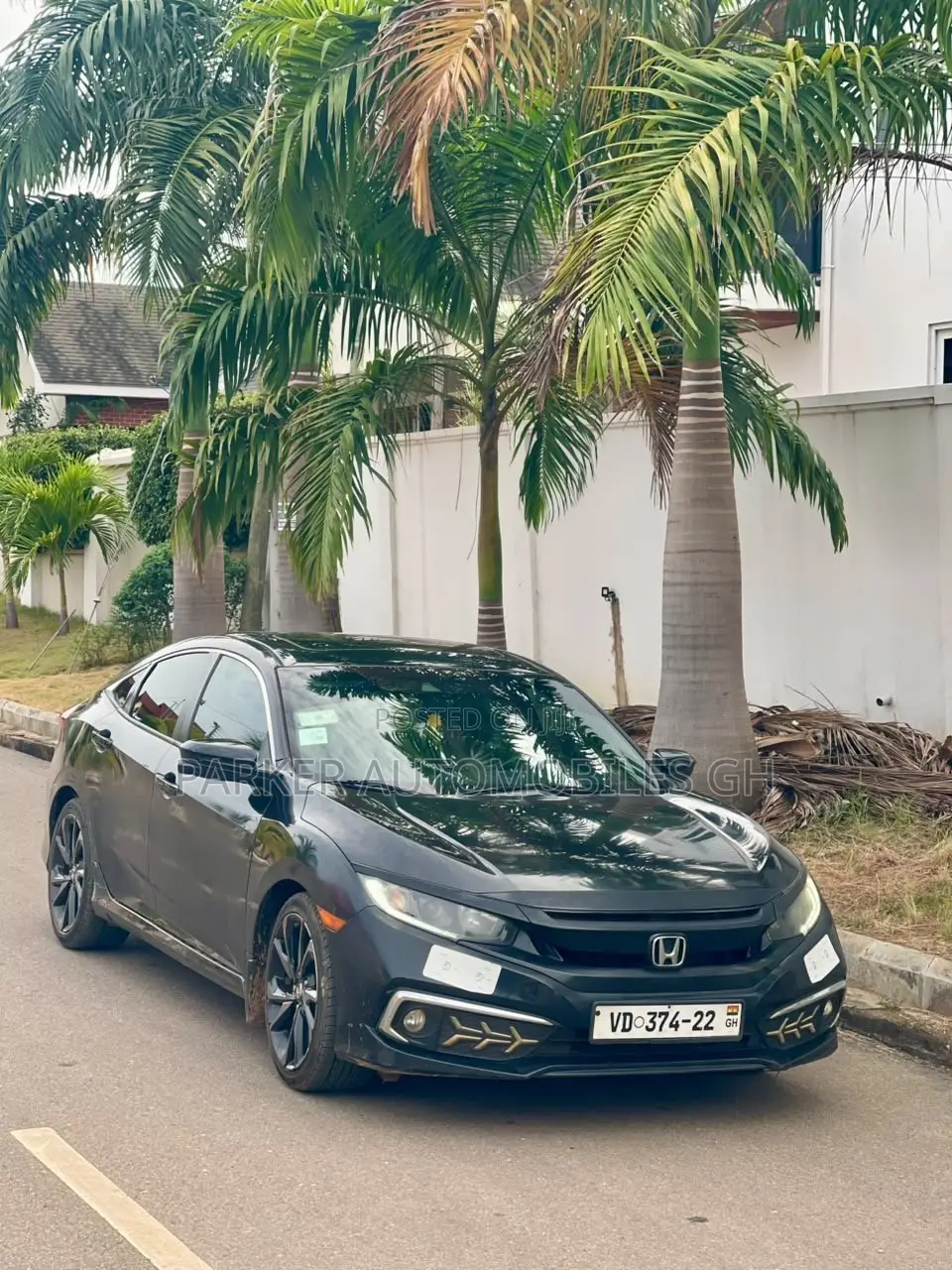 Honda Civic Sport Sedan 2020 Black