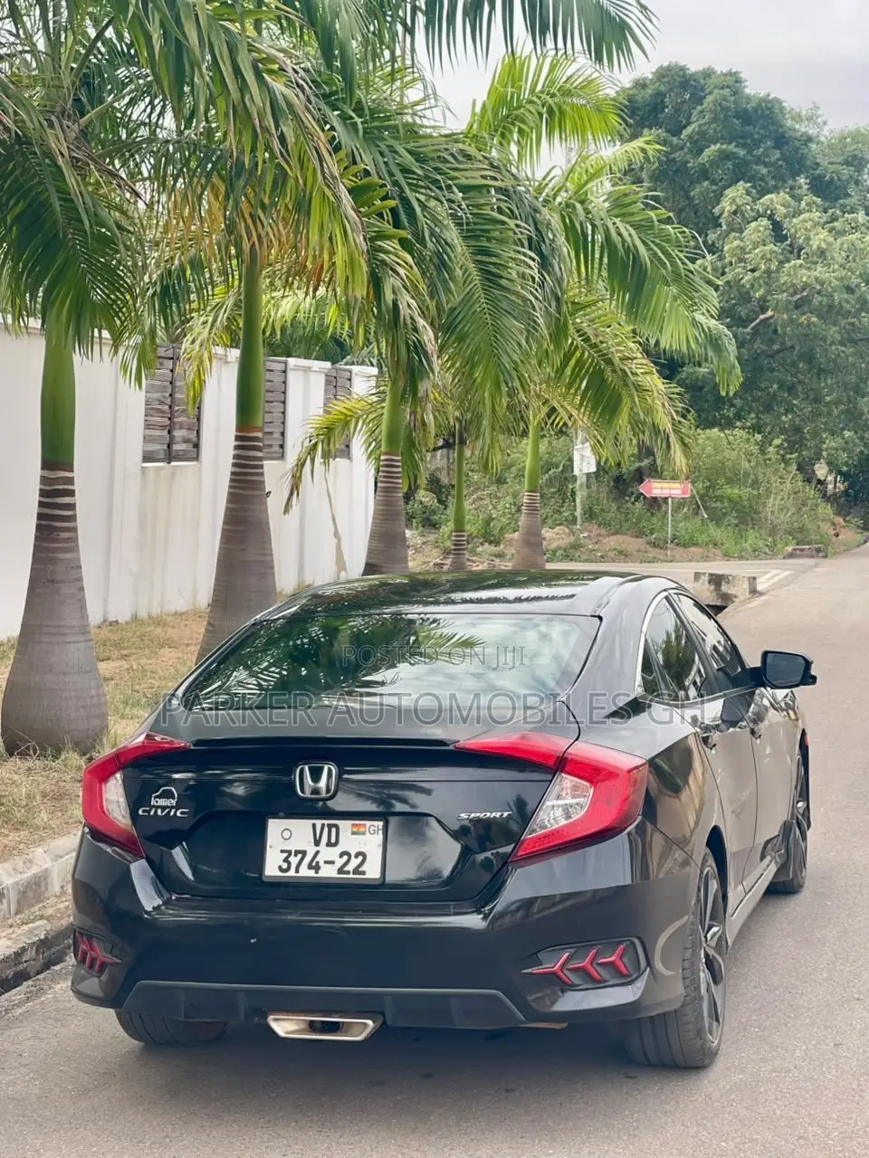 Honda Civic Sport Sedan 2020 Black