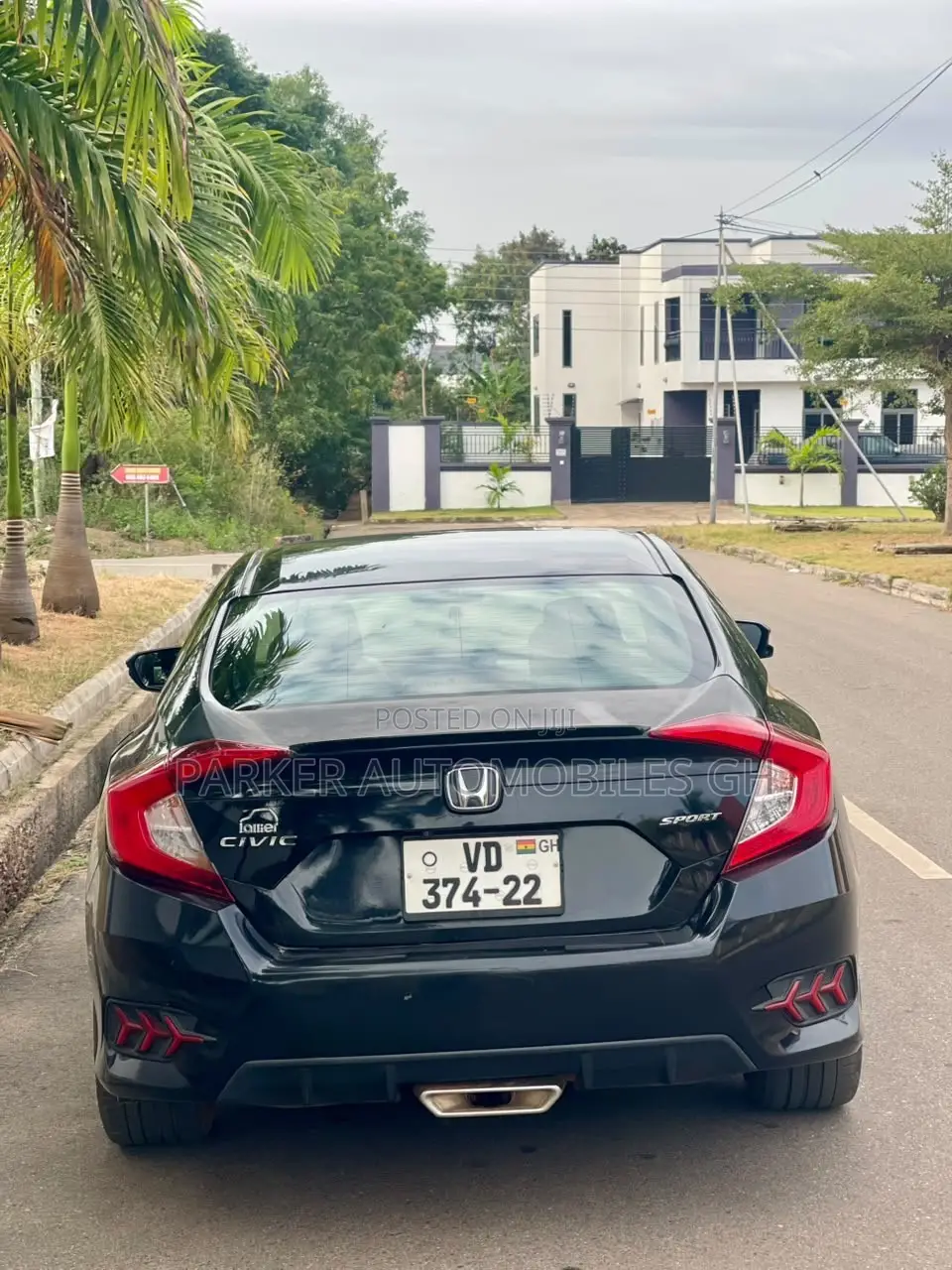 Honda Civic Sport Sedan 2020 Black