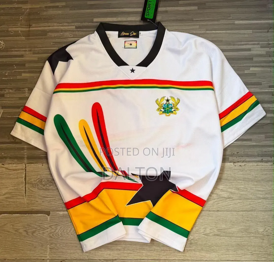 Ghana to Da World Tops and Jerseys.