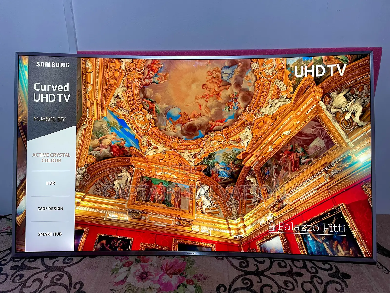 Samsung Smart 4k Curved Digital Satellite TV Uk Used