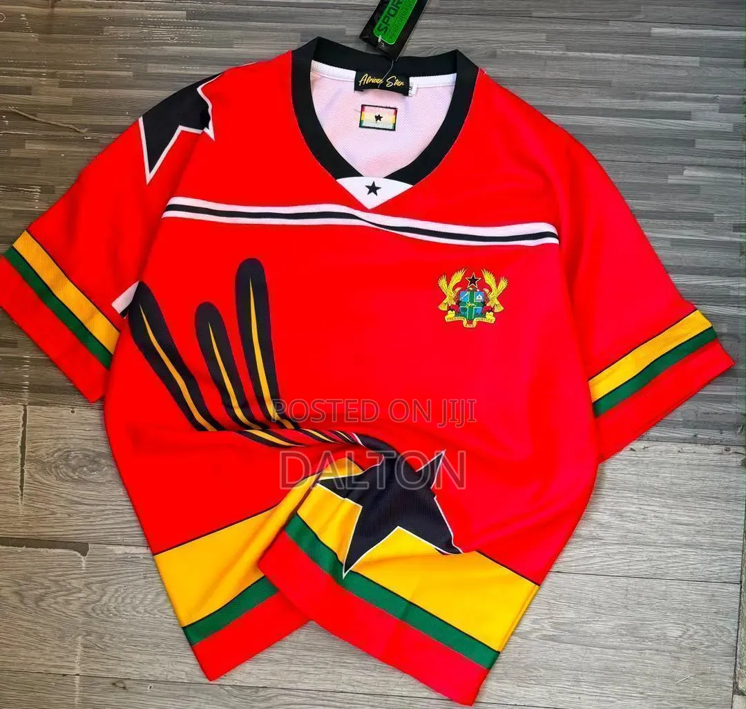 Ghana to Da World Tops and Jerseys.