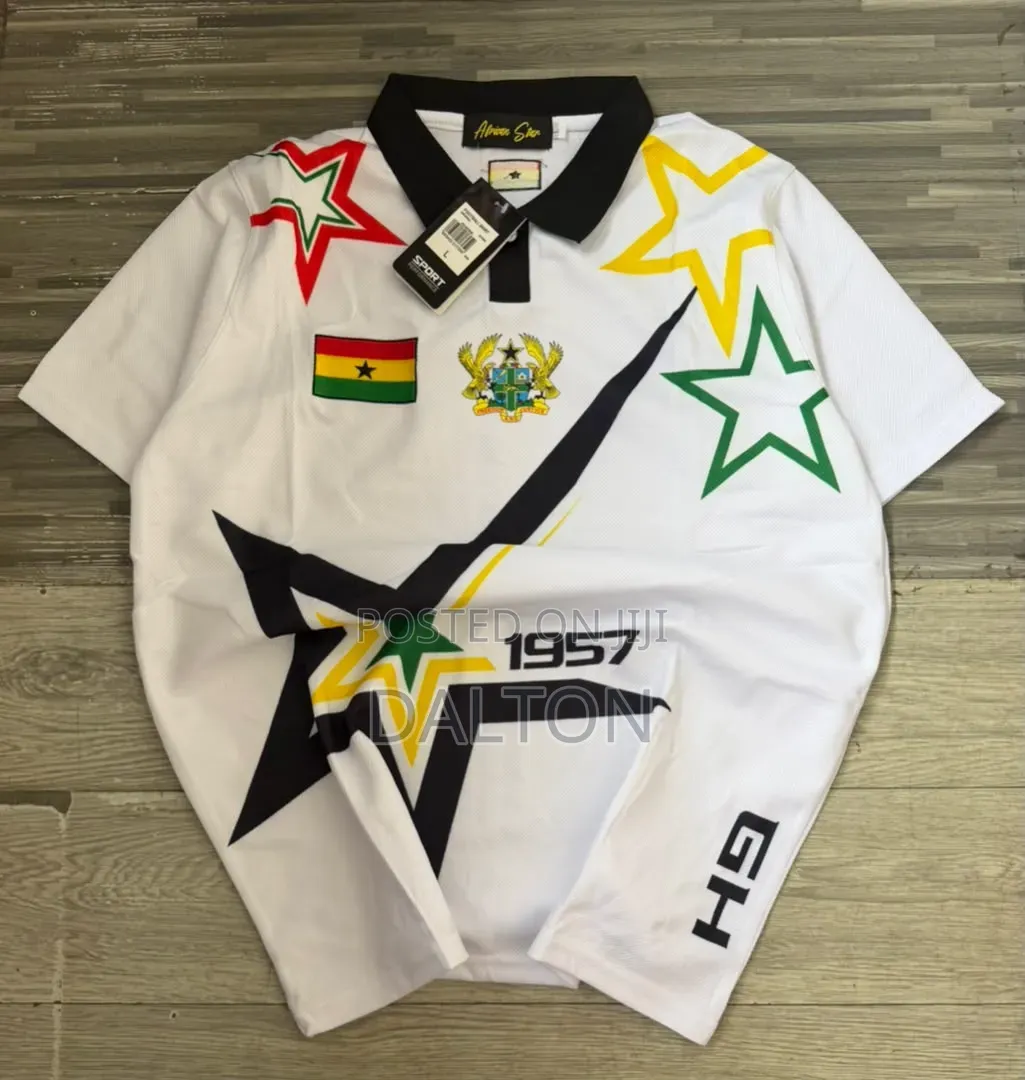 Ghana to Da World Tops and Jerseys.