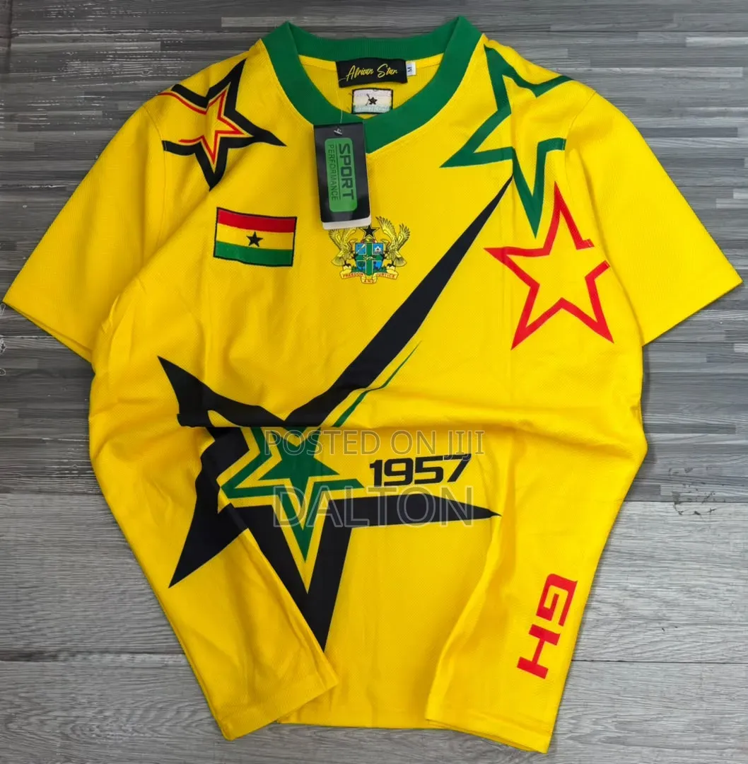 Ghana to Da World Tops and Jerseys.