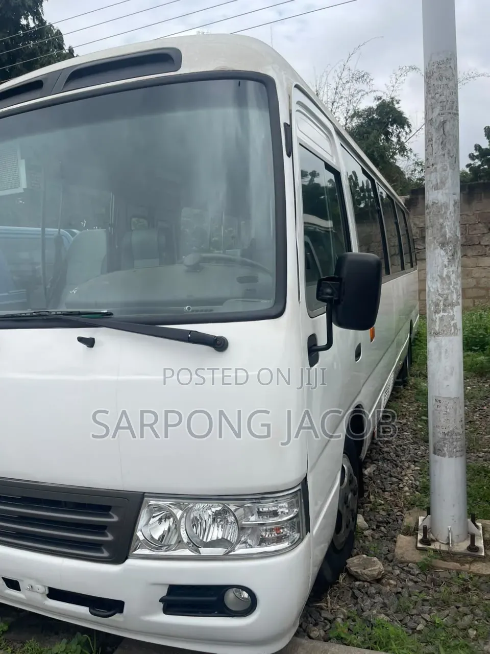 Toyota Coaster 2012 White