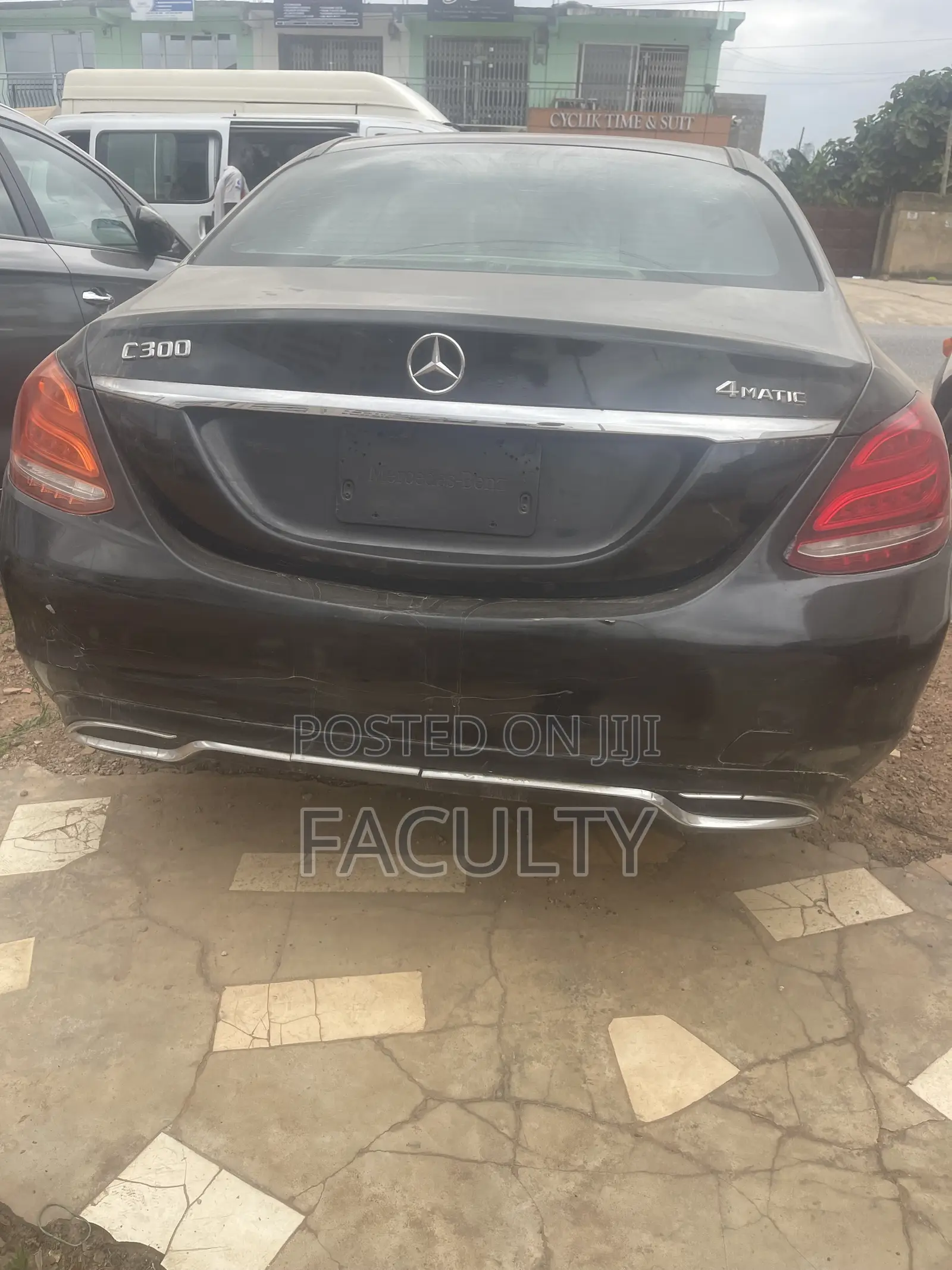 Mercedes-Benz C300 Luxury 4Matic Sedan AWD (2.0L 4cyl 7A) 2016 Black