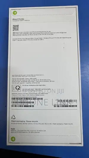 New Apple iPhone 17 Pro Max 1 TB Orange