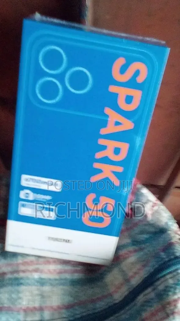 New Tecno Spark 50 128 GB Black