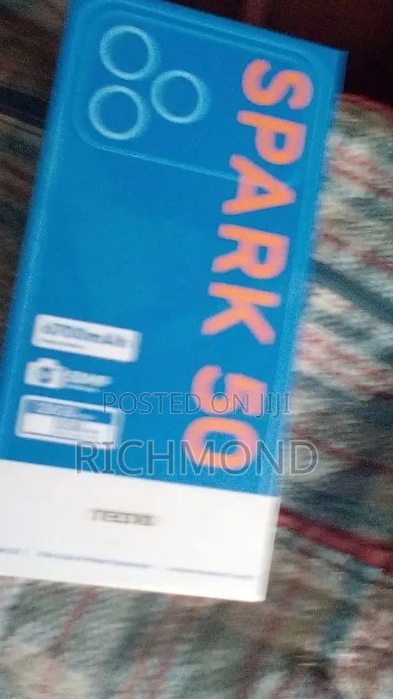 New Tecno Spark 50 128 GB Black