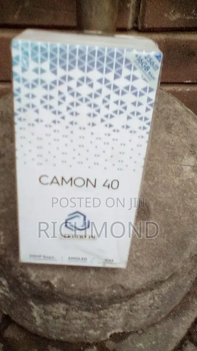 New Tecno Camon 40 256 GB Black