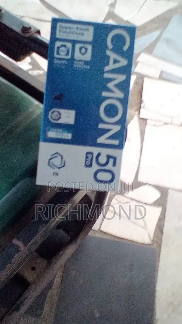 New Tecno Camon 50 Pro 256 GB Black