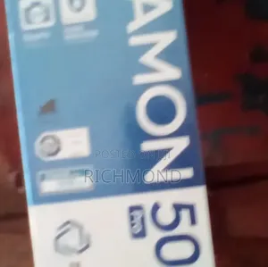 New Tecno Camon 50 Pro 256 GB Black
