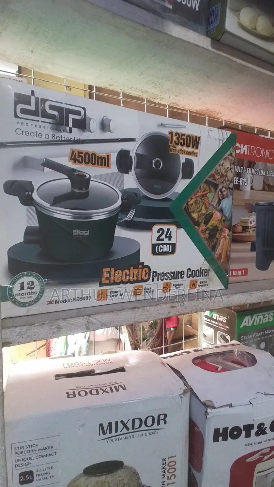 DSP Electric Pressure Cooker 24cm