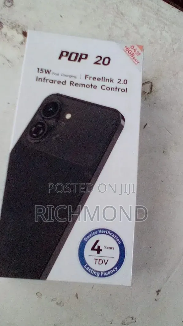 New Tecno Pop 20 64 GB Gold