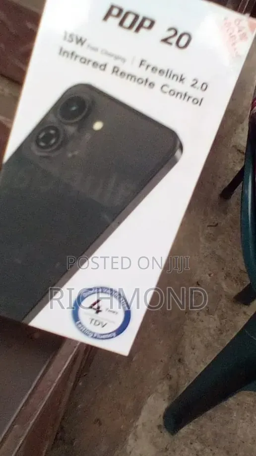 New Tecno Pop 20 64 GB Gold