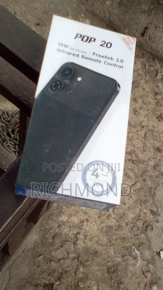 New Tecno Pop 20 64 GB Gold