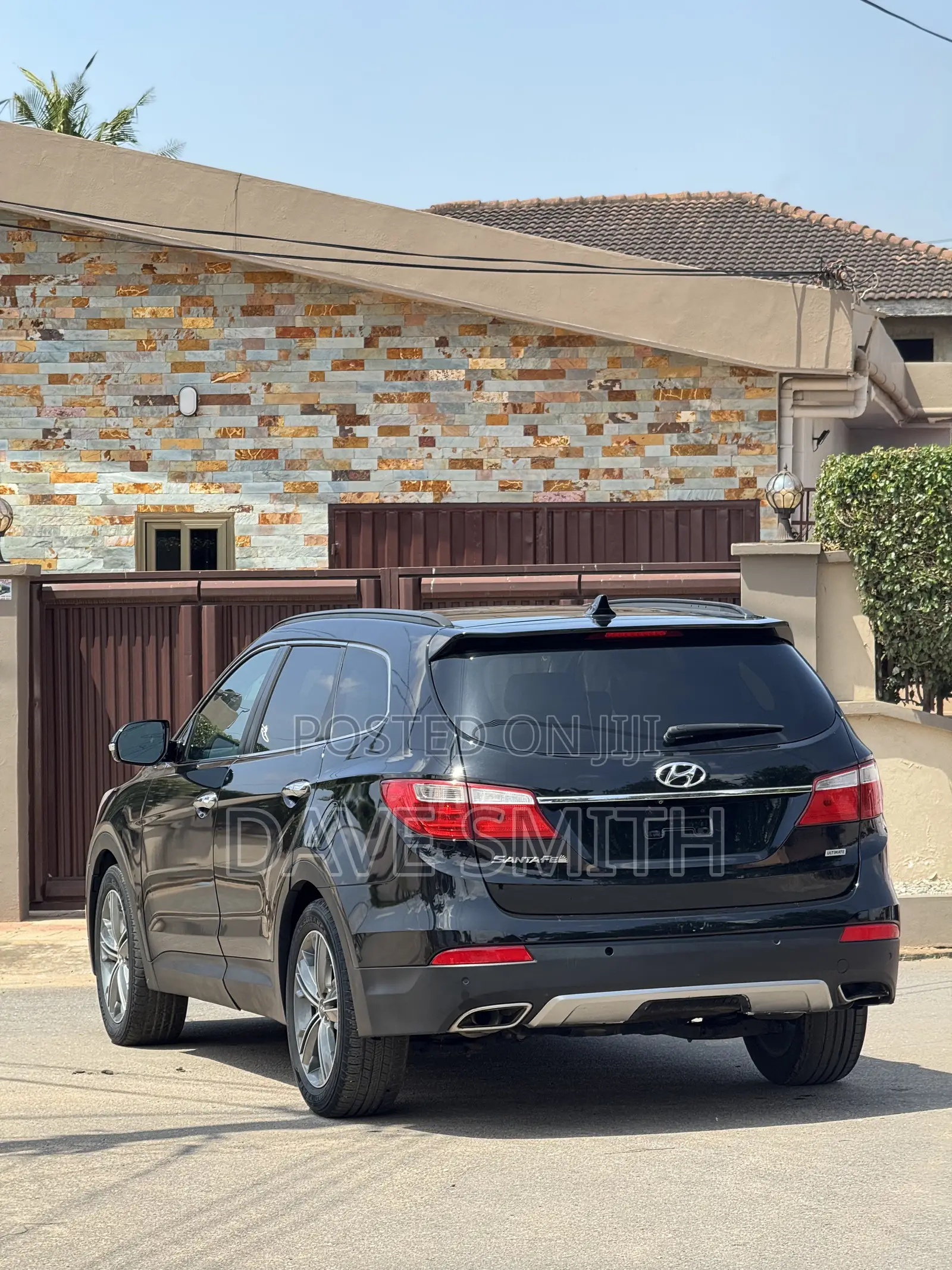 Hyundai Santa Fe Limited Ultimate AWD 2017 Black