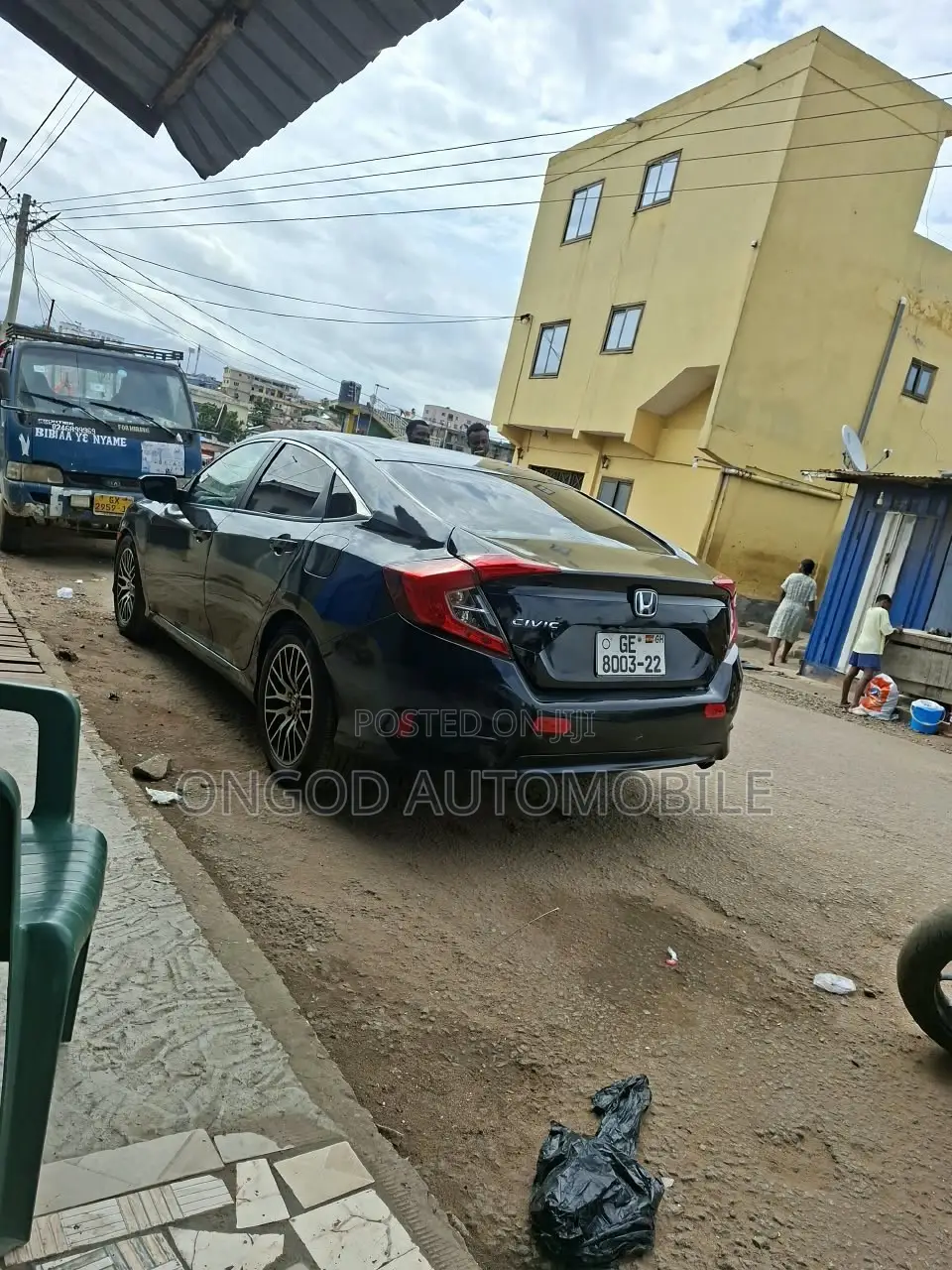 Honda Civic LX 4dr Sedan (2.0L 4cyl) 2017 Blue